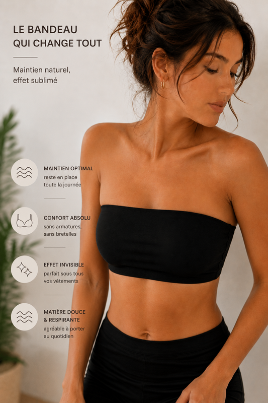 Soutien-gorge bandeau sans armature